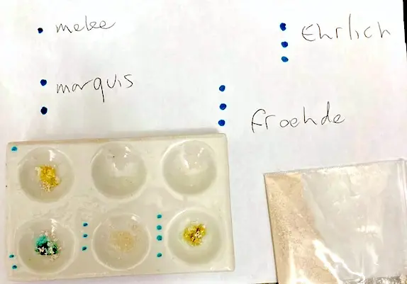 2C-B reagent test kit results (source:Reddit)