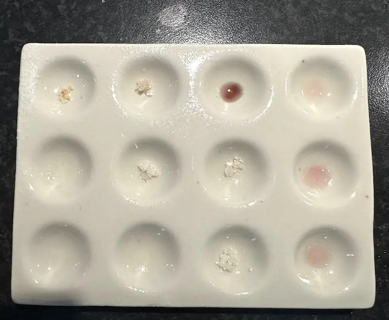 Amphetamine reagent test kit results (source:Reddit)