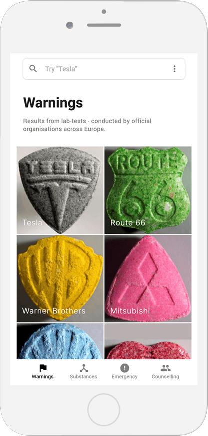 Database of Ecstasy pill reports